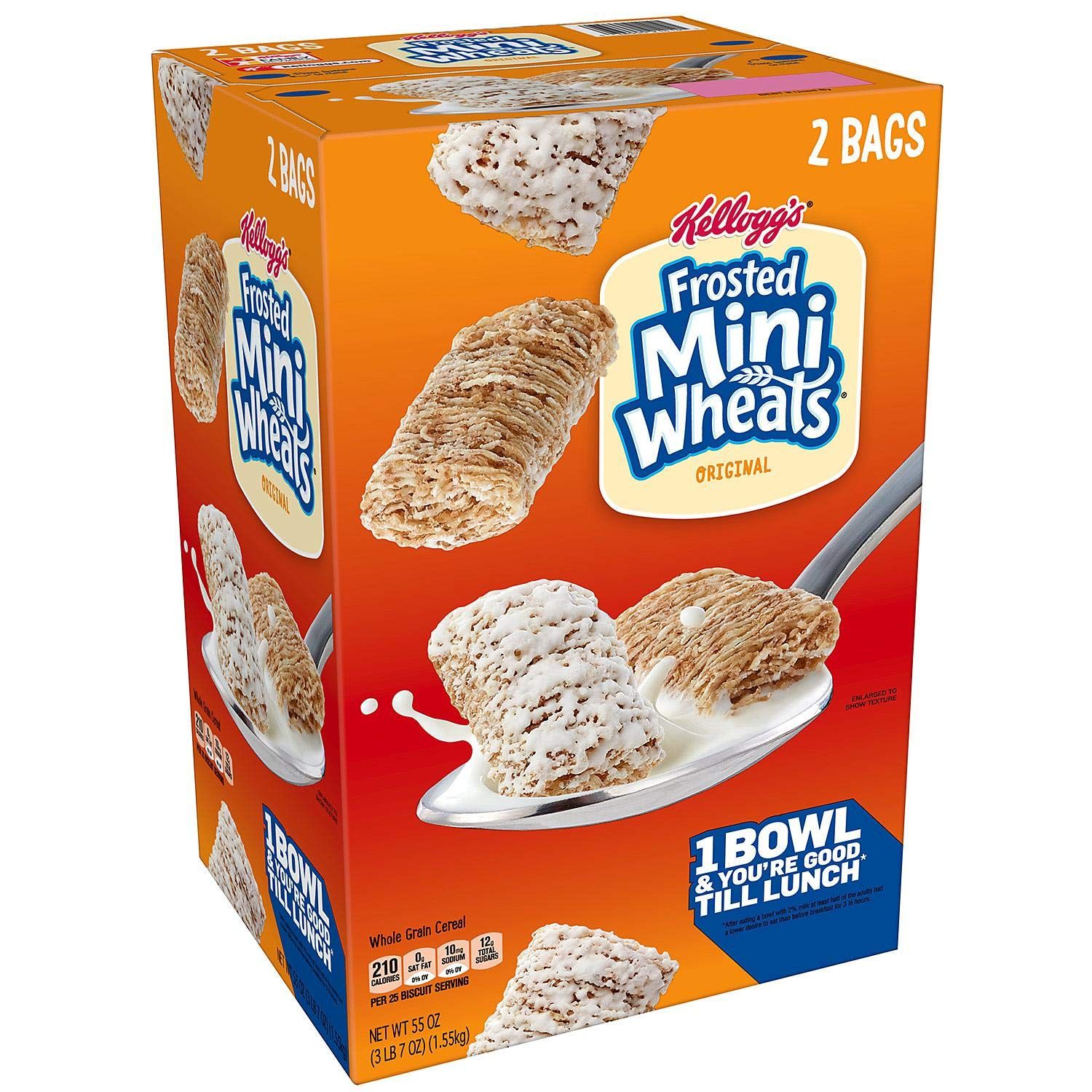 Kellogg&#39;s Frosted Mini Wheats (55 oz.)
