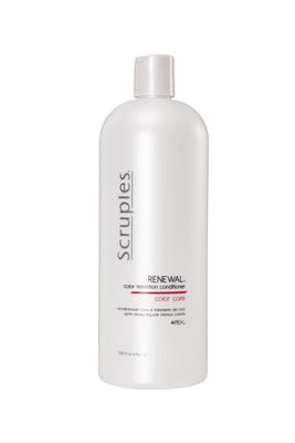 Scruples Color Renewal Hair Conditioner - Color Retention Conditioner for Color Treated Hair - UV Absorbers Ensure Protection from Sun-Fading Elements - Gentle for All Hair Types (33.8 oz)