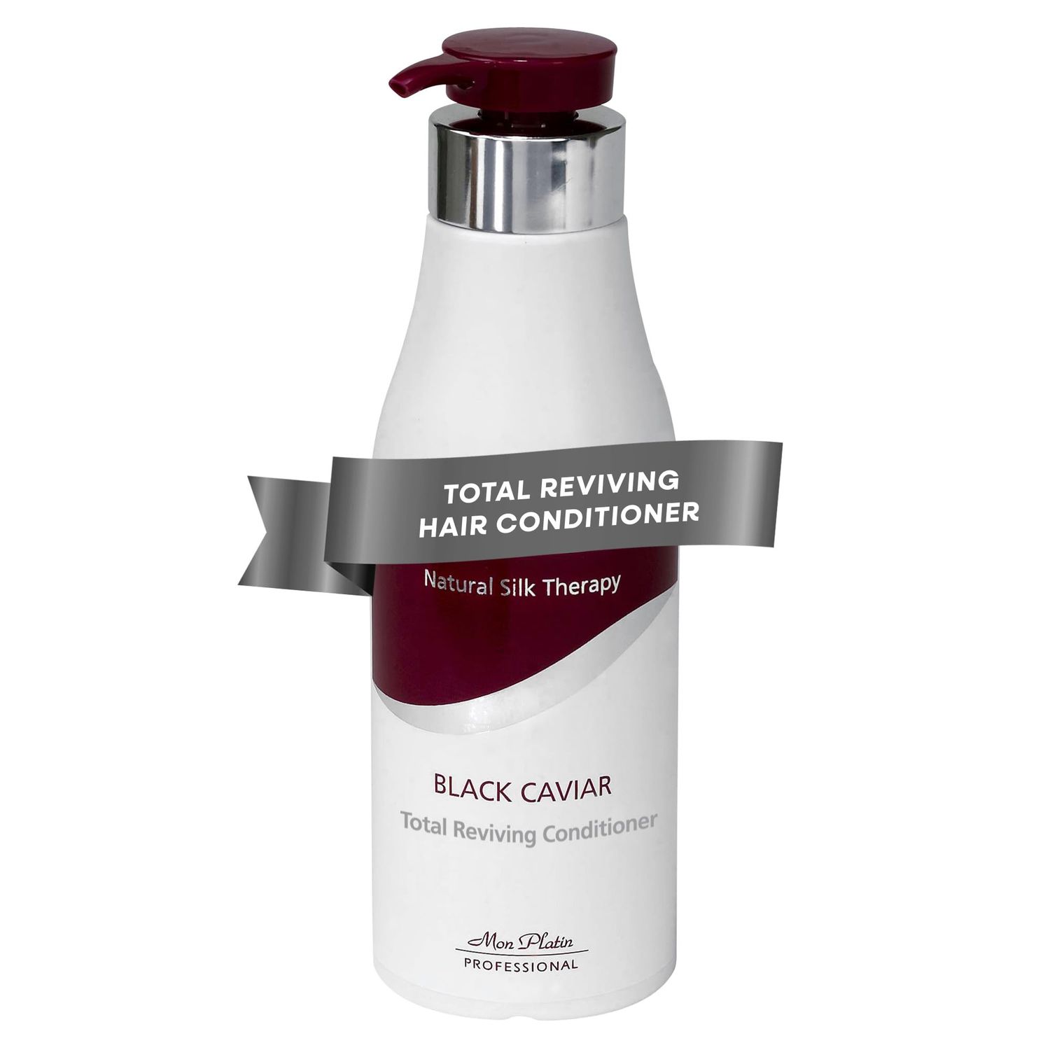 Total Reviving Hair Conditioner with Black Caviar, Vitamin B5, and Natural Oils, Deeply Nourishes and Strengthens Hair - for All Hair Types - 500ml