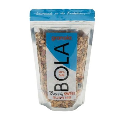BOLA granola Barely Sweet, Low Sugar, Almond Pumpkin Seed Granola, 12oz - 3 PACK
