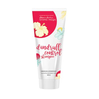 Aroma Magic Anti Dandruff Shampoo with Hibiscus Rosemary Oil Helps Reduce Dandruff, Soothes Oily, Dry Scalp, Minimizes Flakes Greying Sulphate-Free 6.76 Fl Oz (200ml)