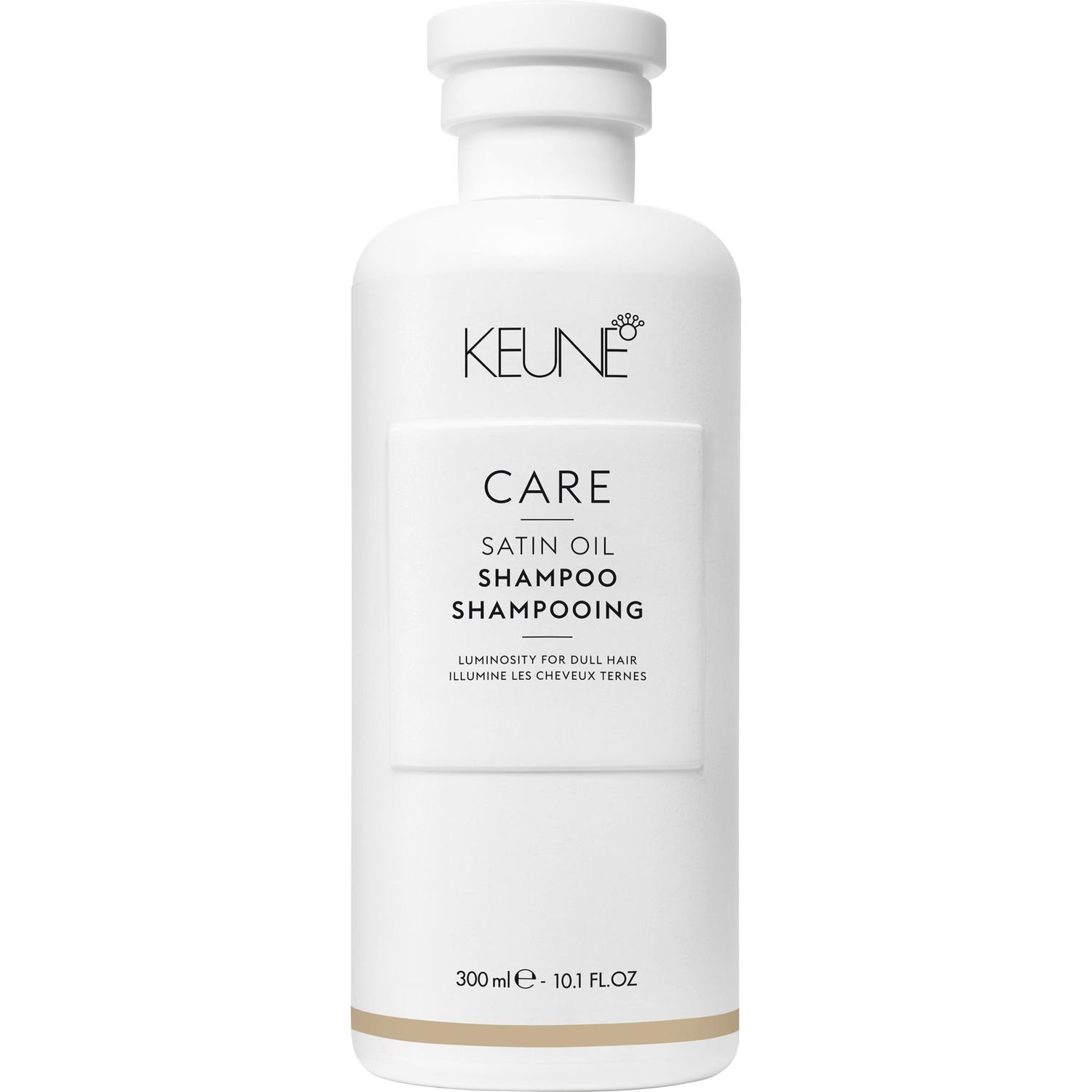 Keune Care Satin Oil Shampoo, Moisturizing Shine-Enhancing Cleanser for All Hair Types, 10.1 Fl Oz