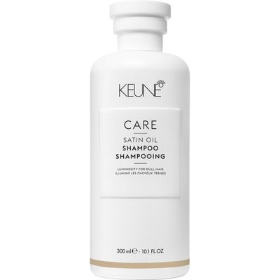 Keune Care Satin Oil Shampoo, Moisturizing Shine-Enhancing Cleanser for All Hair Types, 10.1 Fl Oz
