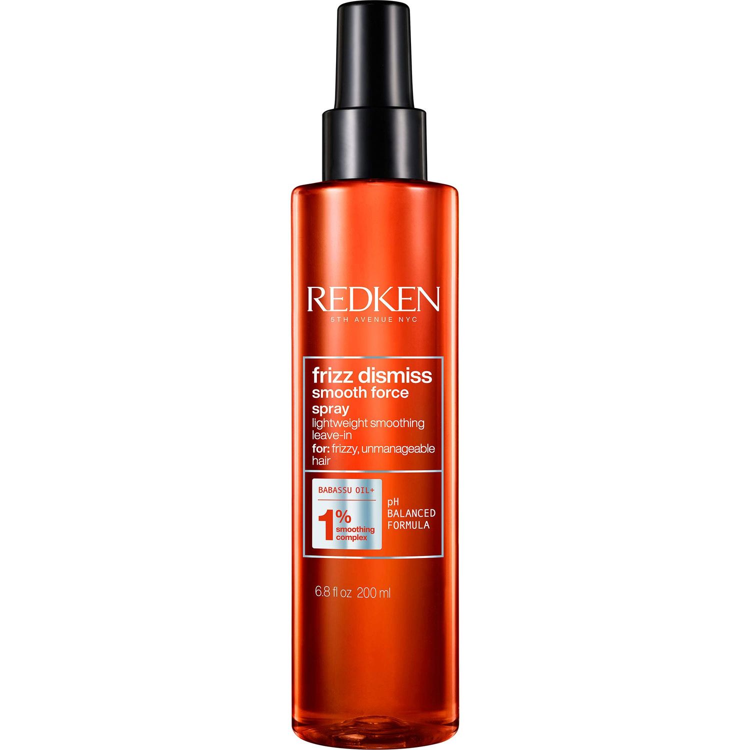 Redken Frizz Dismiss Smooth Force For Frizzy Hair Lightweight Smoothing Lotion Spray Detangles Protects Against Frizz Sulfate Free 6.8 Fl Oz (Pack of 1)