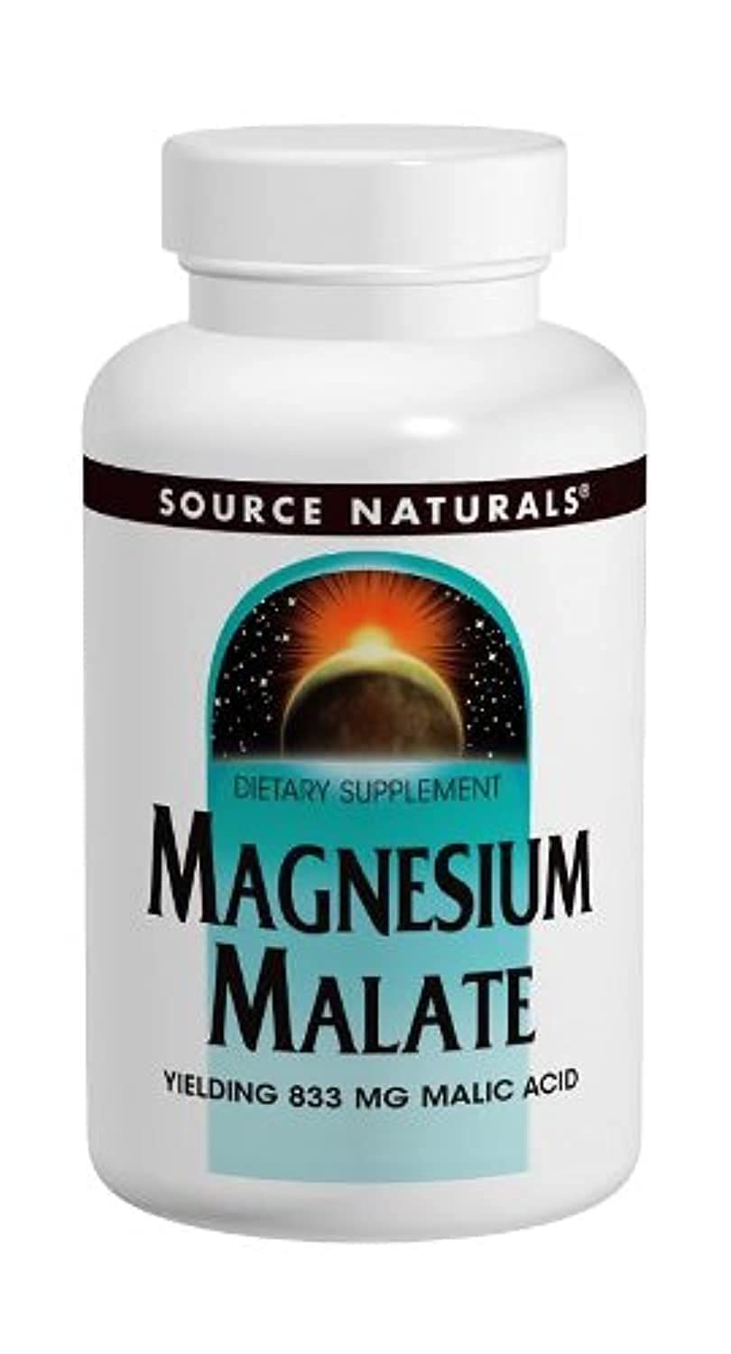 Source Naturals Magnesium Malate 625mg, 200 Capsules