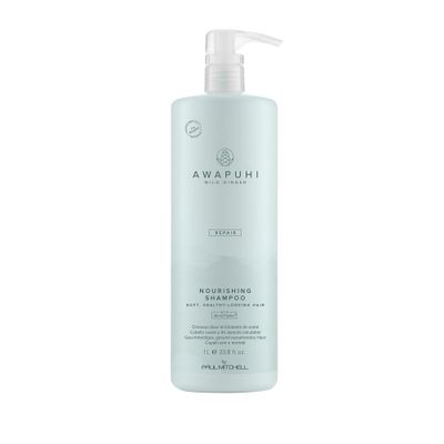 Awapuhi Wild Ginger by Paul Mitchell Nourishing Shampoo, Ultra Rich, Color-Safe Formula, For Dry, Damaged Color-Treated Hair, 33.8 fl. oz.