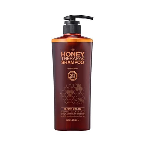 Daeng Gi Meo Ri- Professional Honey Therapy Plus Shampoo, revitalizes and strengthens weak, thinning hair with seven medicinal herb extracts, 500ml