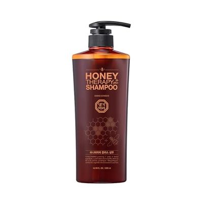 Daeng Gi Meo Ri- Professional Honey Therapy Plus Shampoo, revitalizes and strengthens weak, thinning hair with seven medicinal herb extracts, 500ml