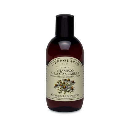 L&#39;Erbolario Chamomile Shampoo - Herbal Extracts Emphasize Golden Highlights And Radiance - Leaves Hair Soft, Bouncy And Shiny - Delicate Natural Formula - No Silicones Or Parabens - 6.7 Oz