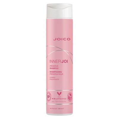 Joico InnerJoi Preserve Shampoo For Color-Protection Shine For Color-Treated Hair Sulfate Paraben Free Naturally-Derived Vegan Formula 10.1 Fl Oz