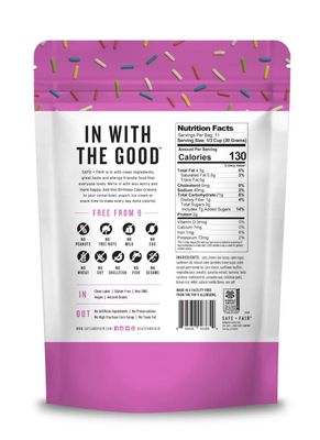 Safe and Fair Birthday Cake Granola, 24 Ounce