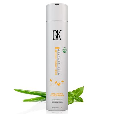 Balancing Conditioner for Oily Hair Scalp Volumising Sulphate Free Conditioners for Greasy Hair Colored Treated Dry Hair Anti-Frizz Hydrating Deep Cleansing for Men Women - 10.1 Ounce