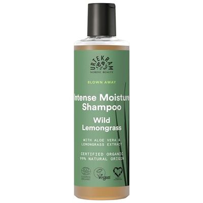 Urtekram Intense Moisture Shampoo Wild Lemongrass 250ml 8.4fl.oz.