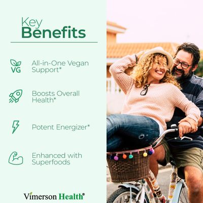 Vegan Multivitamins for Women Men - Multivitamin Multimineral Supplements for Energy, Focus and Overall Health. Daily Vegan Vitamins A, C, D, E B12, Zinc, Calcium, Magnesium More. 90 Tablets