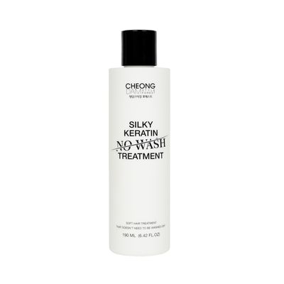 CHEONGDAM STYLE FOREST SILKY KERATIN NO WASH TREATMENT Leave in Hair Conditioner Korean Reduces Tangles for Silky, Tangle-Free Hair Watery Cream Absorption with Panthenol Collagen (6.42 Fl Oz)