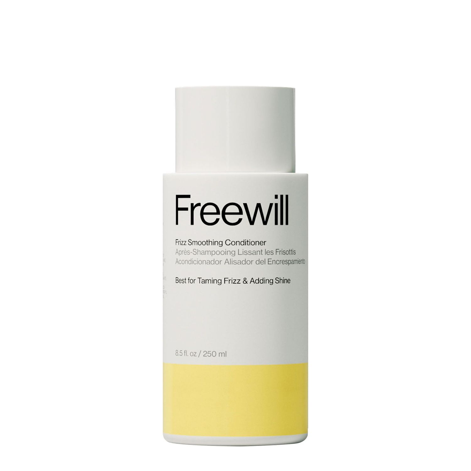 Freewill Frizz Smoothing Hair Conditioner, Helps with Frizz Control, Shine and Hydration, Tames Frizzy Hair and Flyaways, 8.5 oz