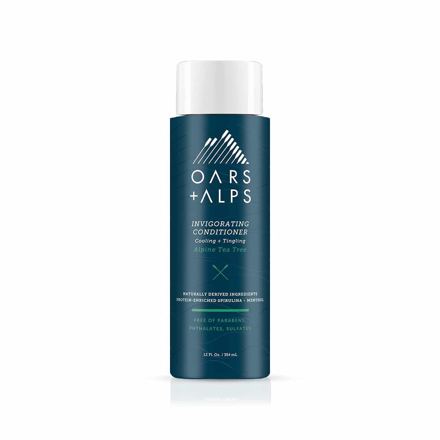 Oars Alps Men&#39;s Sulfate Free Conditioner, Infused with Witch Hazel and Tea Tree Oil, Alpine Tea Tree, 13.5 Fl Oz