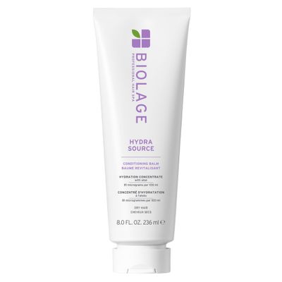 Biolage Hydra Source Conditioning Balm - Conditions, Detangles Adds Softness, For Dry Hair, Infused with Micro-Filtered Aloe Vera, Vegan Paraben-Free, Packaging may vary