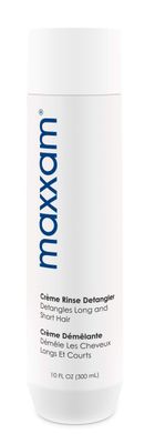 Maxxam Cr me Rinse Detangler for Long or Short Hair Infused with Argan Oil Conditioning for All Hair Types 10 Fl Oz