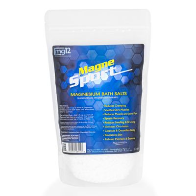 MagneSport Magnesium Bath Salts - Improved Recovery for Peak Performance (2.2 lbs)