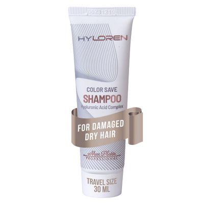 Mon Platin Professional HY Loren Color Save Hair Shampoo with Hyaluronic Acid for Color Treated Hair, Shampoo for Damaged hair, SLSSLES Free, Hydrating Shampoo, To Prevent Color Fading, 30ml