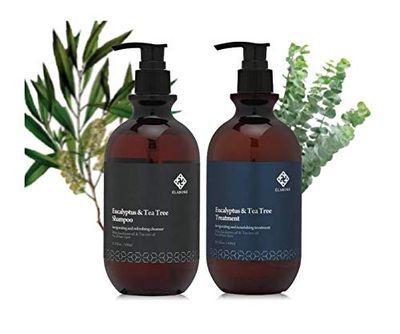 Elabore Eucalyptus Tea Tree Shampoo Treatment Set (15.21 fl.oz 450 ml)