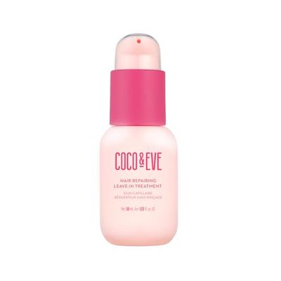 Coco Eve Hair Repairing Leave-in Treatment for Damaged, Color Treated, Brittle Hair. With Hyaluronic Acid, Ceramide. Strengthens, Deeply Repairs Breakage, Split Ends. For all Hair Types (1.69 Fl Oz)