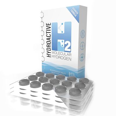 Hydroactive H2 Molecular Hydrogen Tablets by Litewater Labs, 30 Count, Deuterium Depleted, 8-12 PPM, for Optimal ATP Production, Increased Strength, Rapid Hydration, Faster Recovery, Superior Health