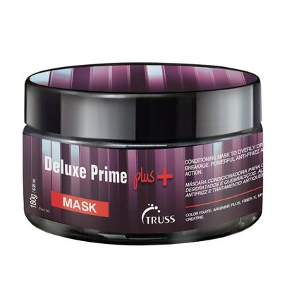 TRUSS Deluxe Prime Mask - Deep Conditioning Hair Mask for Damaged Hair - Targeted Care for Dry, Brittle Discoloured Strands - Frizz Control Breakage Defense (6.35 Oz)