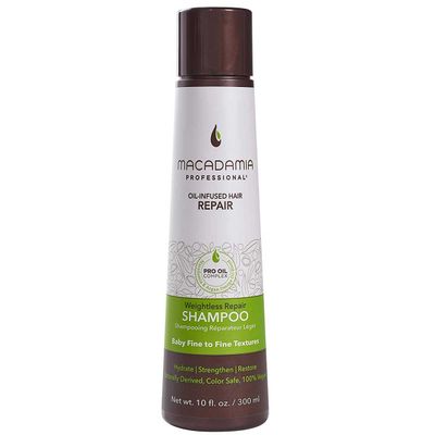 Macadamia Professional Hair Care Sulfate - Paraben Repair Hair Shampoo, Sheer Pecan, 10 Fl Oz