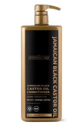 THE SPATHECARY Castor Conditioner, Naturally Nourishing with Jojoba, Coconut, Vitamin E and Argan, Hydrating and Restorative for Hair, Paraben and Sulfate Free, Cruelty Free 33.8 oz