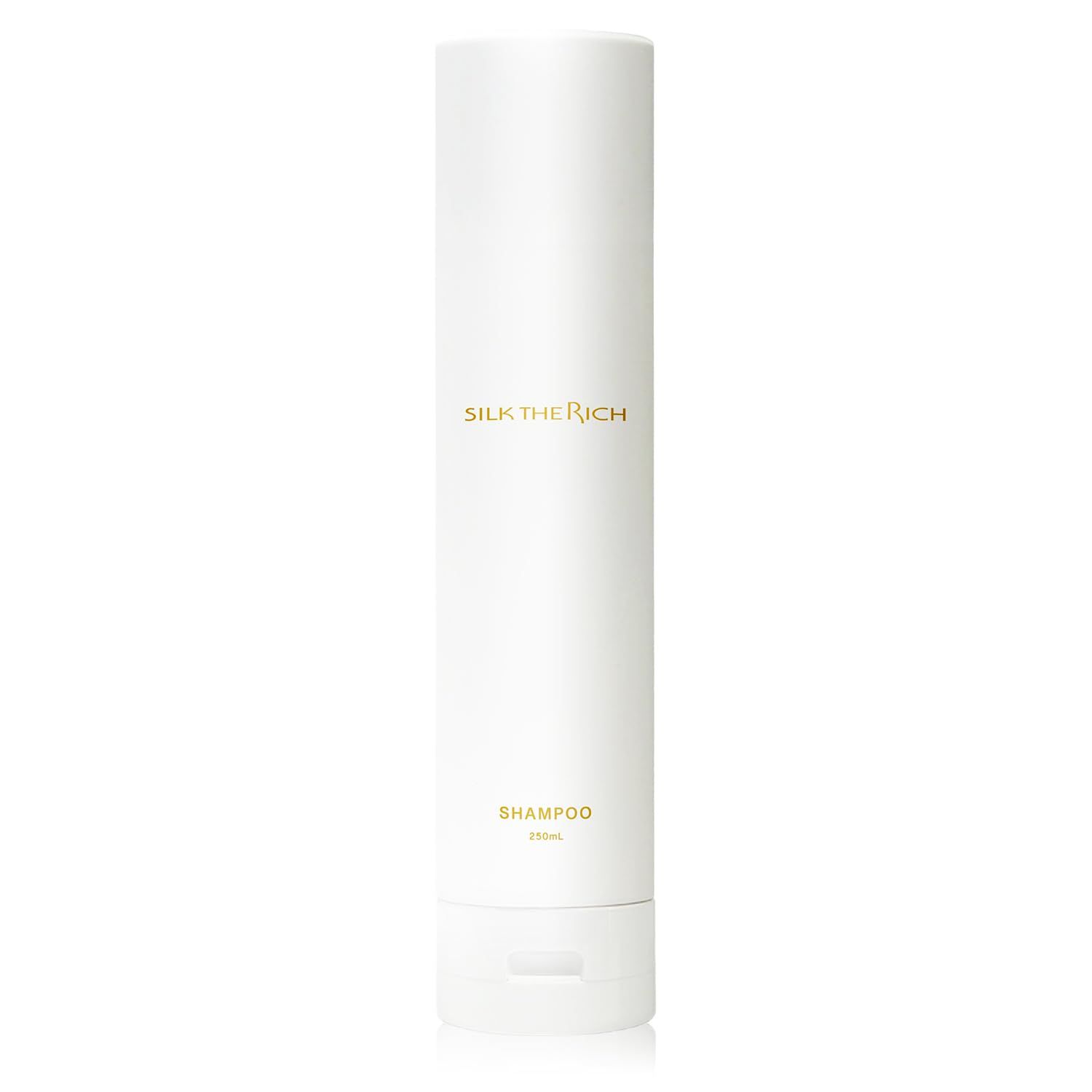 SILK THE RICH White Shampoo, Moisturizing Repairing Hair Shampoo for Women Men, Hydrating for Dry, Damaged, Color-Treated Hair, Paraben-Free, Silicone-Free, Phthalate-Free (8.5 fl oz, 250 ml)