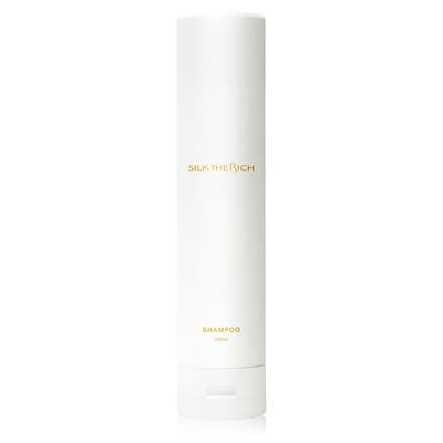 SILK THE RICH White Shampoo, Moisturizing Repairing Hair Shampoo for Women Men, Hydrating for Dry, Damaged, Color-Treated Hair, Paraben-Free, Silicone-Free, Phthalate-Free (8.5 fl oz, 250 ml)