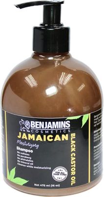 Benjamins Cosmetics Moisturizing Shampoo with Jamaican Black Castor Oil
