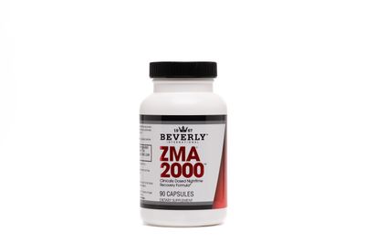 Beverly International ZMA 2000, 90 Capsules. BI s Formulation is Designed to Improve Muscle Strength, Endurance, Immune System Support and Recovery Post Training. Zinc Magnesium Aspartate Vitamin B6