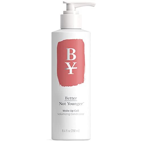Better Not Younger Wake Up Call Volumizing Conditioner - With Plant-Based Ingredients Designed for Women Over 40 - Sulfate Free Conditioner for Thin, Flat, Fine Hair 8.4 fl. oz.