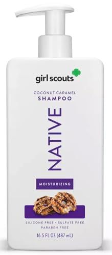 VitaBoost Limited Edition Coconut Caramel Cookie Moisturizing Shampoo - 16.5 fl oz, Hydrating Shampoo for All Hair Types, Nourishing Formula with Delicious Scent Loofah (Pack of 1, Coconut Caramel)