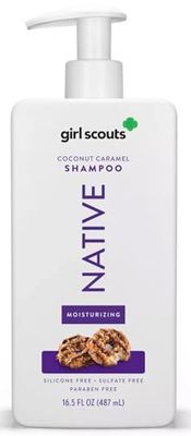 VitaBoost Limited Edition Coconut Caramel Cookie Moisturizing Shampoo - 16.5 fl oz, Hydrating Shampoo for All Hair Types, Nourishing Formula with Delicious Scent Loofah (Pack of 1, Coconut Caramel)