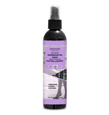 Extra Strength Ultra Pure Magnesium Spray with 100 Natural Lavender 8 OZ