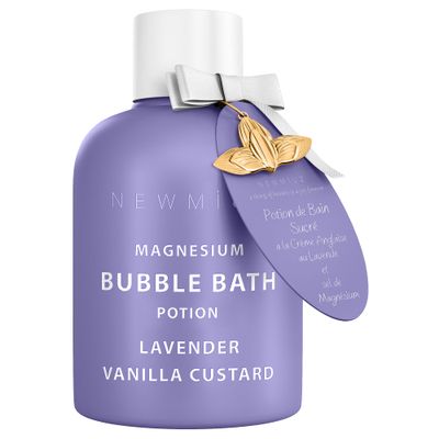 Magnesium Bubble Bath Lavender Vanilla Long Lasting Foaming Bath for Sore Muscles Epsom Salt Moisturizing Relaxing Stress Relief Spa Gift for Women