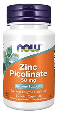Zinc Picolinate 50mg 60 Capsules (Pack of 2)