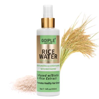 &quot;WOZUTUNT Rice Water For Hair Growth, 7.14 Fl Oz Leave in Care Products for Women Men, Spray, Mist Dry, Frizzy, Weak, Damaged Hair&quot;