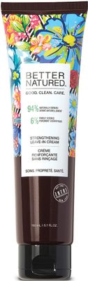 Better Natured Strengthening Leave-In Hair Cream - Stronger Smoother Hair, Repair Damage, 5.1 fl oz