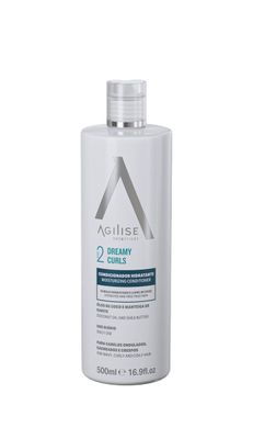agilise - Dreamy Curls Hair Conditioner - Curl Conditioner for Wavy and Coily Hair Care Treatment - VEGAN, Coconut Oil, Shea Butter, Flaxseed Extract - 16.9fl.oz500ml