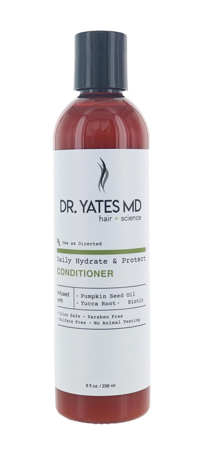 Dr. Yates MD - Hydrating Conditioner, Hydrates Hair and Supports Fuller, Thicker Hair (8 oz)