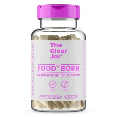 Food-Born Multivitamins for Women - 13 Daily Vitamins and 8 Minerals: A D2 C K1 E B1 B6 B12, Selenium, Zinc, Iron, etc Essentials for Health, Food-Based Bioactive Vitamins, Vegan, 60-Capsule