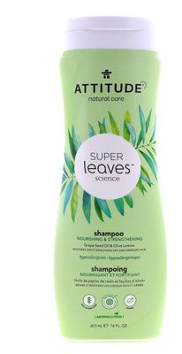Attitude Natural Shampoo - Nourishing Strengthening, 16 Fl Oz (Pack of 2)
