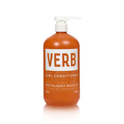 VERB Curl Conditioner-Soften, Define Hydrate -Vegan Curl Defining Frizz Control-SunflowerCurl Complex,Jojoba and Castor Oil Hair Care Product to Deeply Nourish and Repair Damaged Hair,32 fl oz