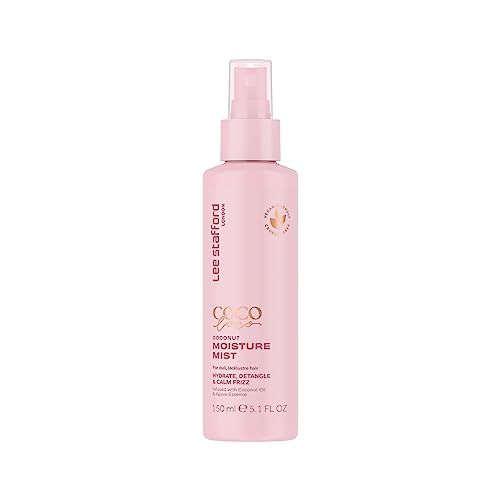 Lee Stafford Leave In Detangler Spray Coco Loco Collection - Leave-In Conditioning Treatment Mist for Maximum Moisture, Hydrated, Detangles and Calms Frizz, Coconut Scented, 5.2 Fl Oz