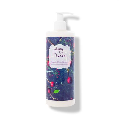 100 PURE Glossy Locks Repair Conditioner Cream Moisture Restore Nourishing Deep Conditioning Treatment for Dry Damaged Hair Super Nutrient Hydration Boost for Women Men - 13.5 Fl Oz